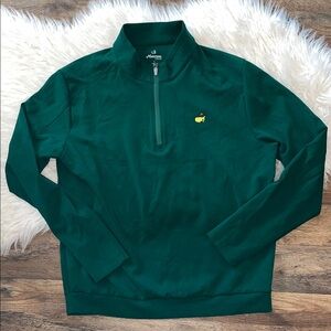 Masters Tech Augusta National Green Quarter Zip Pullover Men’s Large Golf